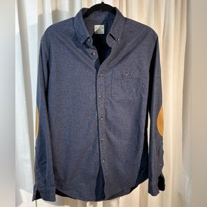 J Crew Mens Brushed Cotton Workshirt Size Medium